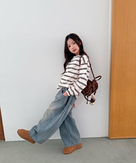 16[予約]COMMA vintage seam denim