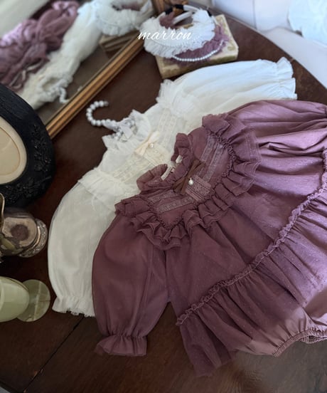 51[予約]marron nook suit(6-18m)