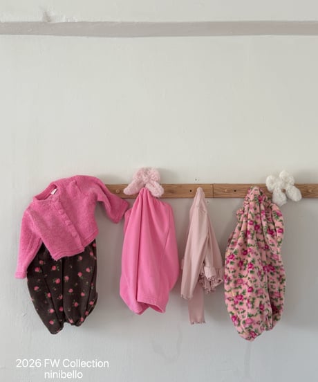 9[予約]ninibello star candy cardigan(baby)