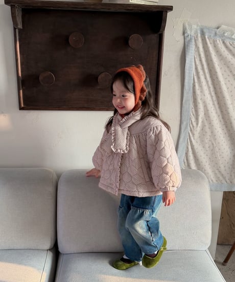 1[予約]aiai petit frill quilted jacket