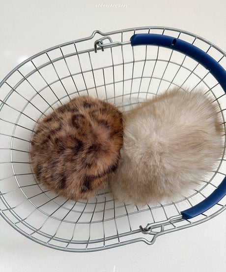 45[予約]atomeme fur busket hat