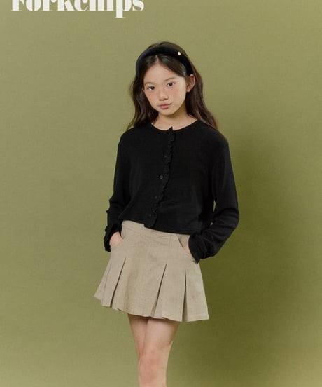 6[予約]FORKCHIPS wave cardigan