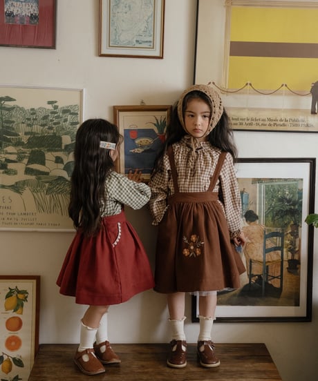 14[予約]OREN autumn bloom skirt