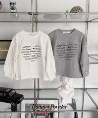 33[予約]bunny powder warm heart tee