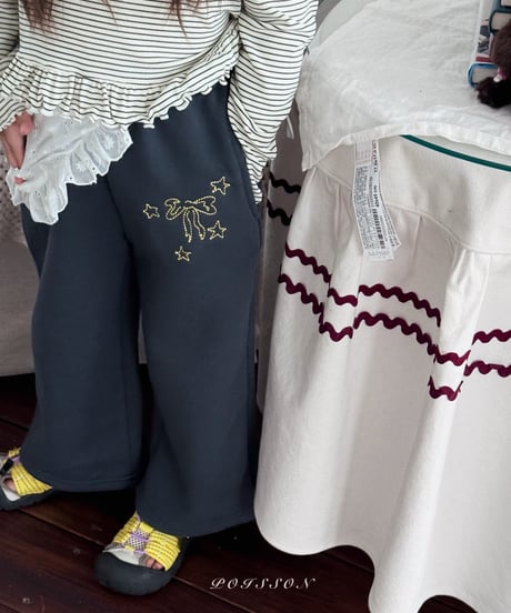 37[予約]poisson lace apron bag