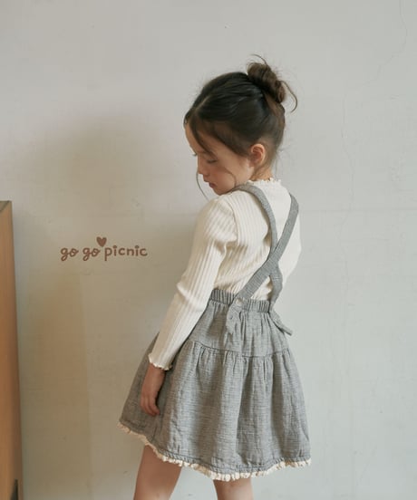 12[予約]go go picnic emily suspender skirt