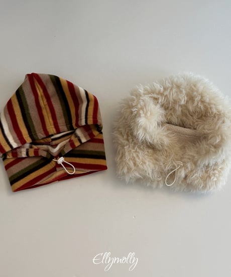 102[予約]ELLYMOLLY fluffy hood warmer