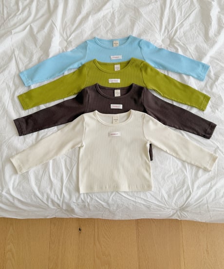 5[予約]ninibello bib rib tee