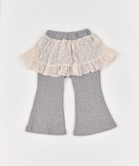 25[予約]送料無料 the beige chiffon skirt pants