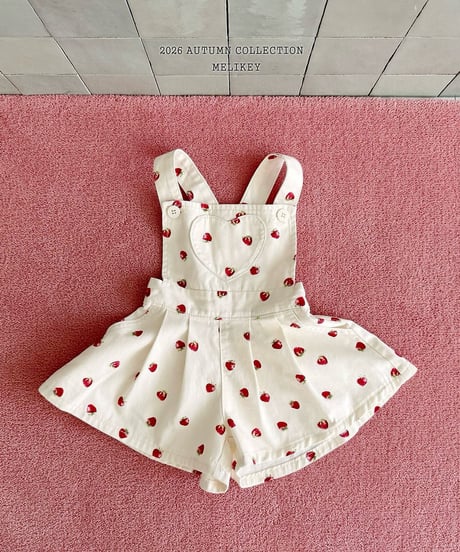 54[予約]melikey strawberry heart suspender