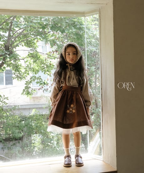 14[予約]OREN autumn bloom skirt