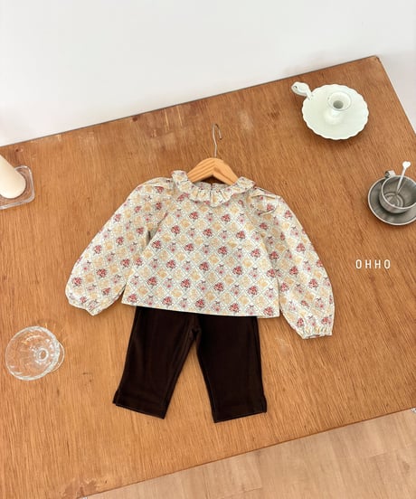 13[予約]ohho cozy capri pants