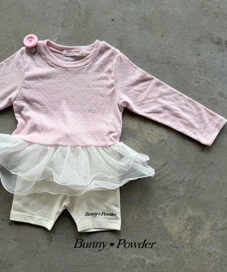 53[予約]bunny powder biker leggings