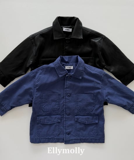 1[予約]ELLYMOLLY low pocket jacket