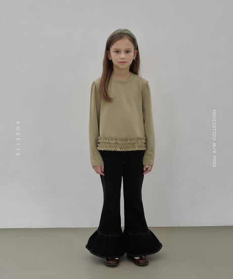 16[予約]ROSETTE reina frill pants(＋junior)