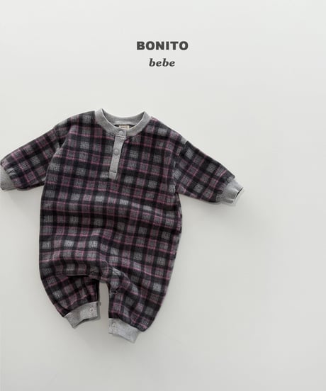 60[予約]bonito pink series suit(6-18m)