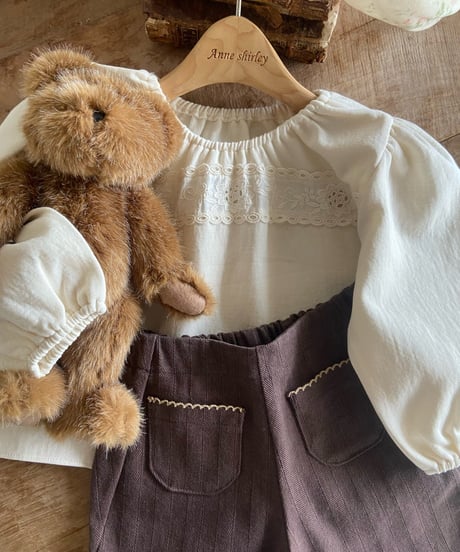 49[予約]anneshirley elodie blouse