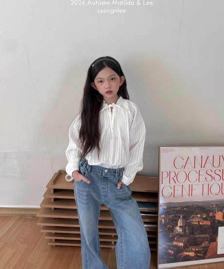 14[予約]matilda&lee pintuck shirring blouse