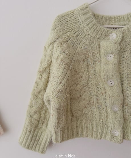 5[予約]aladin cotto candy cardigan