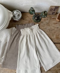 16[予約]elov&monpetitbebe maren tucking pants