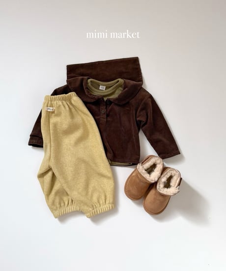 29[予約]mimi market corduroy sailor blouse