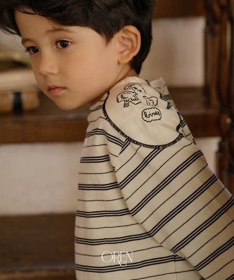 21[予約]OREN jane striped t-shirt