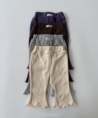 50[予約]Aosta jelly waffle pants