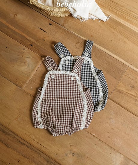 48[予約]bebeholic petit suspender suit
