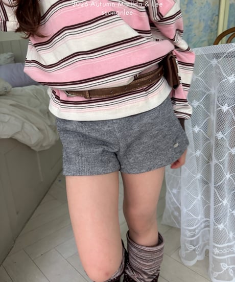 54[予約]matilda&lee knit short