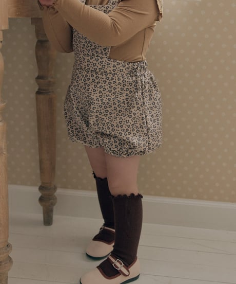17[予約]送料無料 the beige pumpkin suspender pants