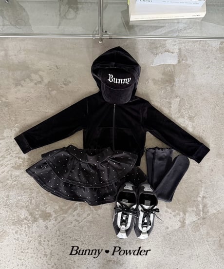 74[予約]bunny powder velour ball cap