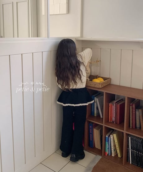 23[予約]petit&petit moss skirt flare pants