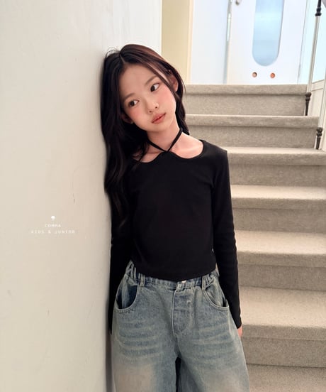 16[予約]COMMA vintage seam denim