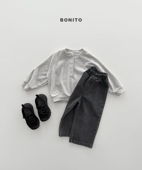 25[予約]bonito henley neck mtm