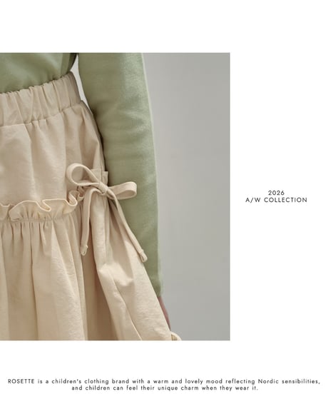 23[予約]ROSETTE mardi skirt(＋junior)