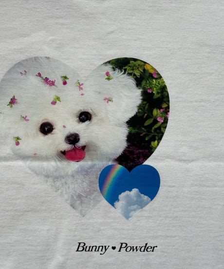 32[予約]bunny powder bichon tee