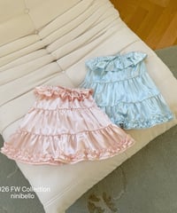 47[予約]ninibello bijou long skirt
