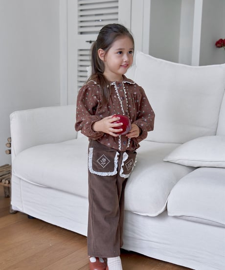 12[予約]marron sharon blouse(XS-L)