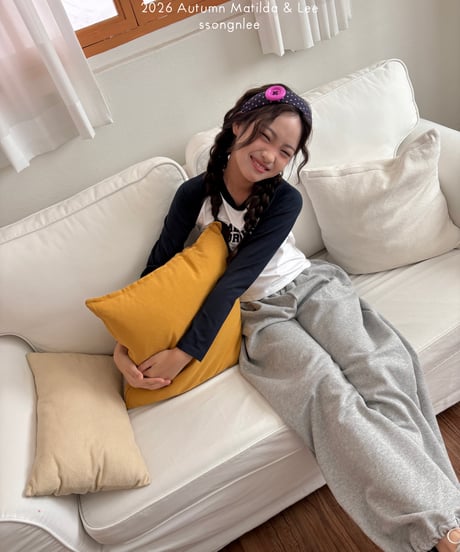 62[予約]matilda&lee pintuck wide string pants