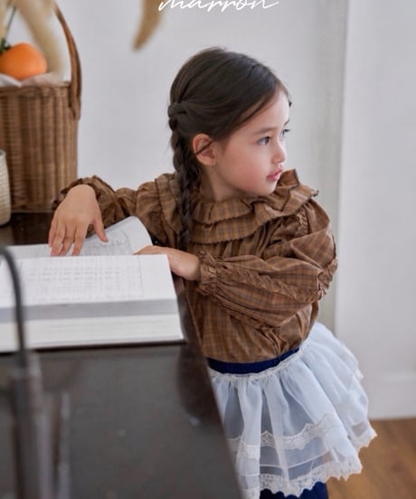 14[予約]marron ellis blouse(XS-L)