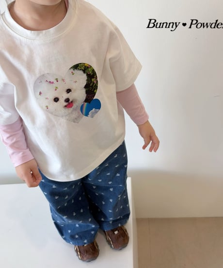 32[予約]bunny powder bichon tee