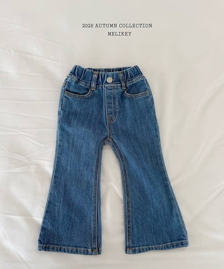 45[予約]melikey pocket bootcut pants