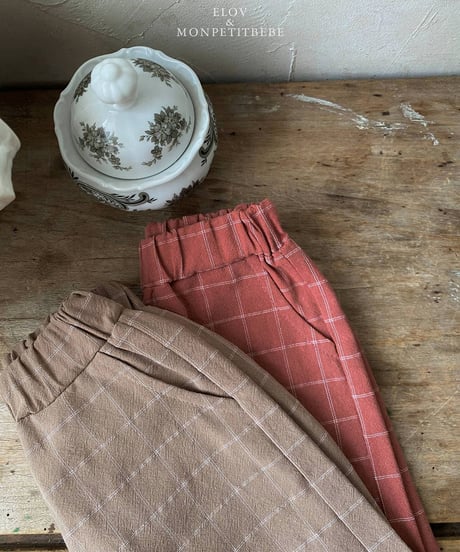 8[予約]elov&monpetitbebe daily pocket pants