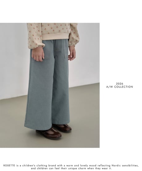 19[予約]ROSETTE page pants