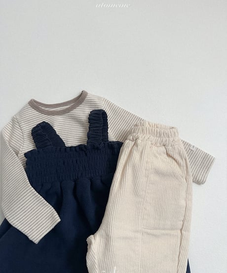 3[予約]atomeme arden stripe t