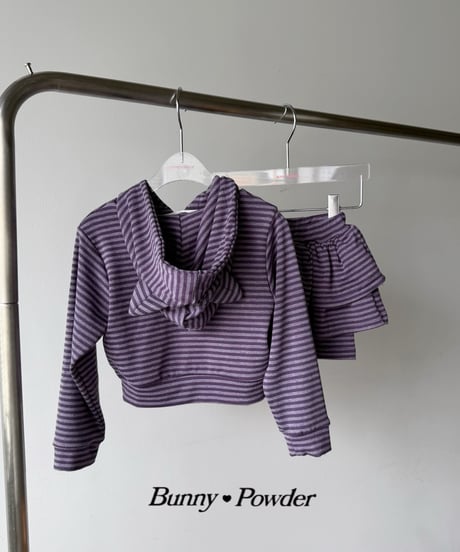 59[予約]bunny powder minami hood zip-up