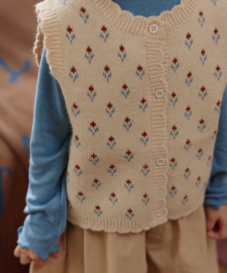 24[予約]mon Atelier tulip vest