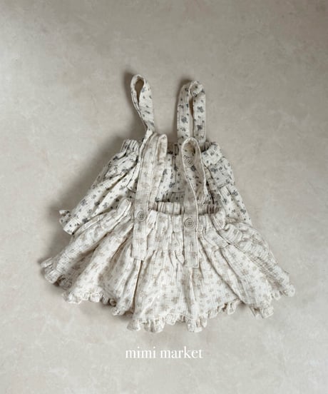 11[予約]mimi market lily tiered skirt
