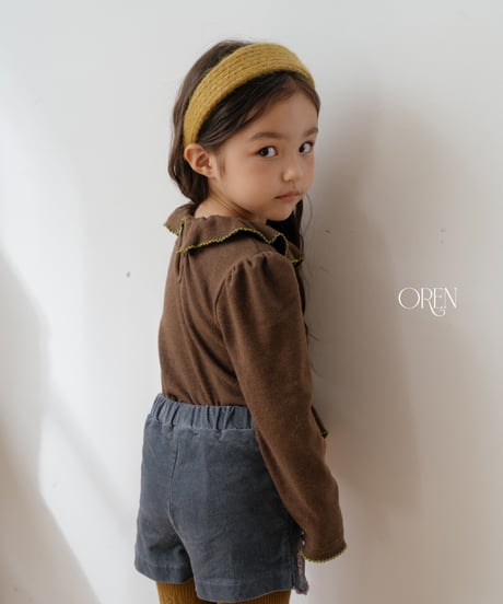 22[予約]OREN bella embroidered skirt pants