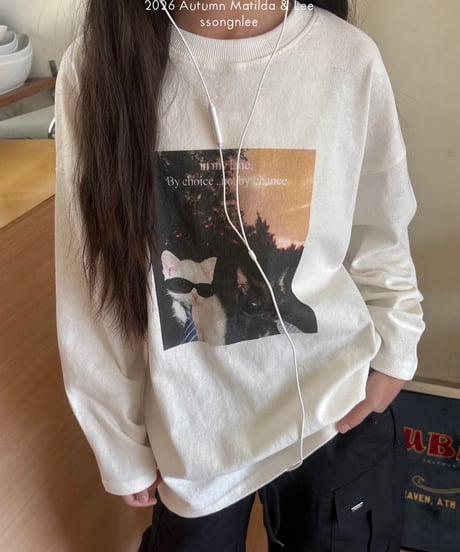 18[予約]matilda&lee tie cat tee